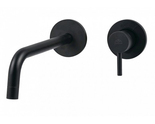 Смеситель Paffoni Light LIG007NO70 с внутренней частью, для раковины, черный