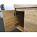 Тумба с раковиной Comforty Тромсе 80 00004142219 подвесная Дуб сонома
