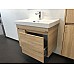 Тумба с раковиной Comforty Тромсе 80 00004142219 подвесная Дуб сонома