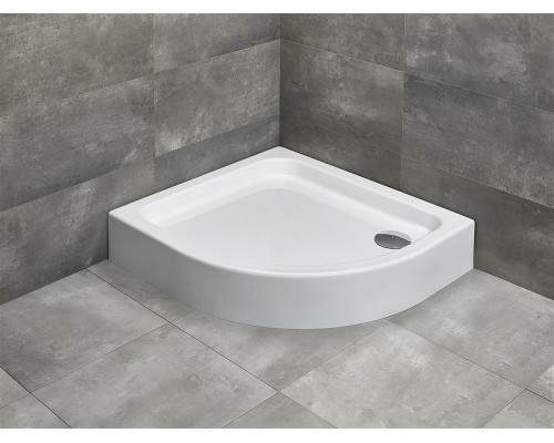 Акриловый поддон для душа Radaway Siros E Compact 90x80 L Белый