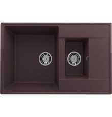 Кухонная мойка Ulgran Quartz Трюфель