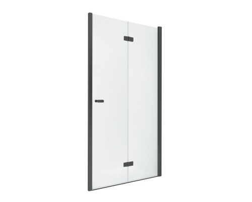 Душевая дверь NEW TRENDY NEW SOLEO BLACK складные R 70x195 (черный)