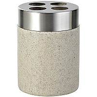 Стакан для зубных щеток Ridder Stone 22010211 Бежевый
