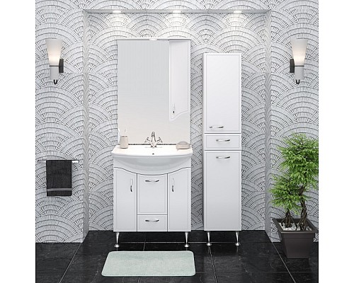 Зеркальный шкаф Runo Севилья 75 00000000002 правый