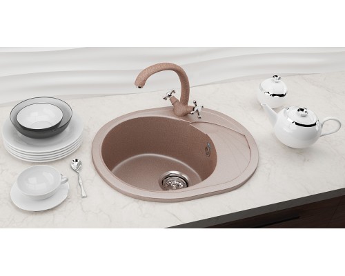 Кухонная мойка Ulgran Classic U-403-310 Серая