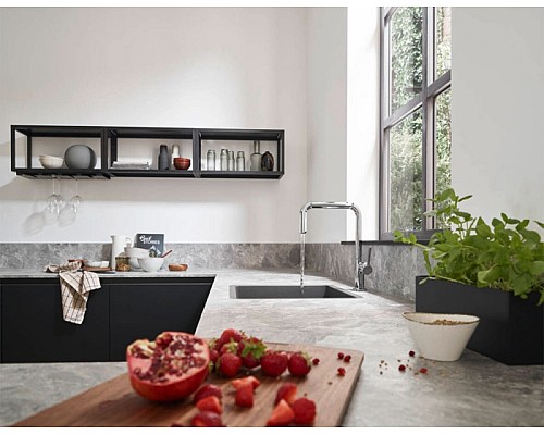 Смеситель для кухни Hansgrohe Talis M54 72806670 Черный матовый