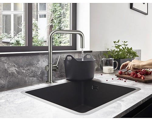 Смеситель для кухни Hansgrohe Talis M54 72806670 Черный матовый