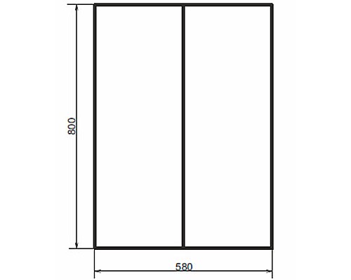 Подвесной шкаф Comforty Лозанна 60 00-00009445 Белый глянец