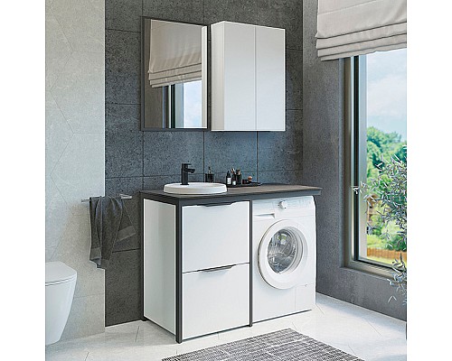 Подвесной шкаф Comforty Лозанна 60 00-00009445 Белый глянец