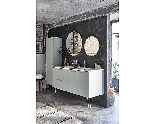 Смеситель для раковины Jacob Delafon Odeon Rive Gauche E21028-GLD-CP Хром Золото