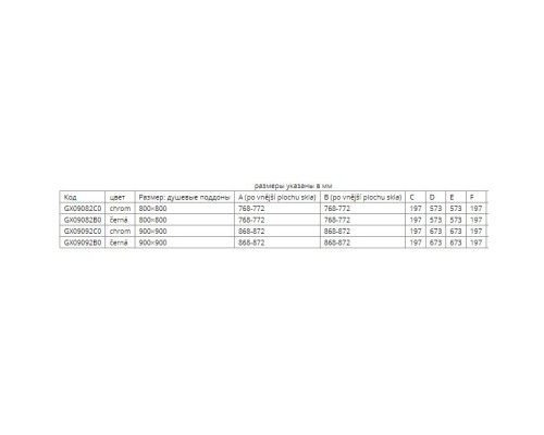 Душевой уголок Riho SZ Scandic NXT Х207 87х87 L/P (GX09092C0) Хром