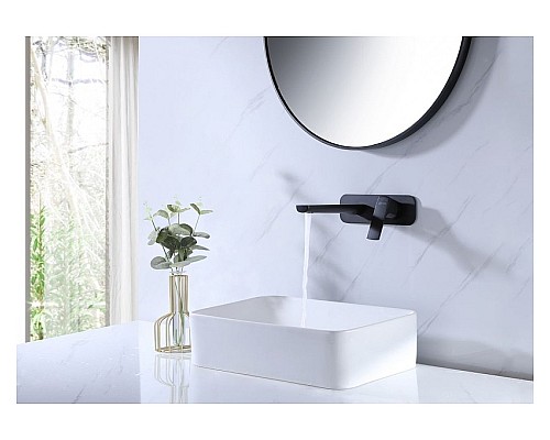 Смеситель для раковины Lemark Ursus LM7226BL Черный