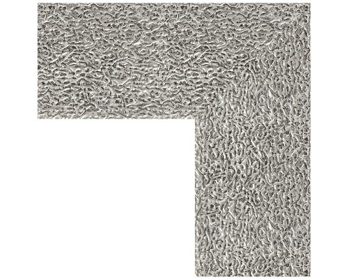 Зеркало Evoform Definite 140х80 BY 3311 в багетной раме - Чеканка серебряная 90 мм