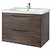 Тумба под раковину Bellezza Санриса 100 4630117270438 подвесная Орех