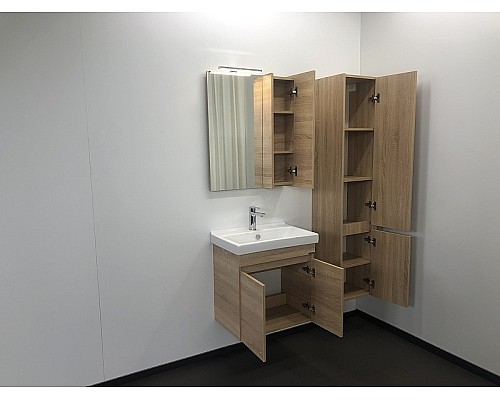 Шкаф пенал Comforty Тромсе 35 00004151266 подвесной Дуб сонома