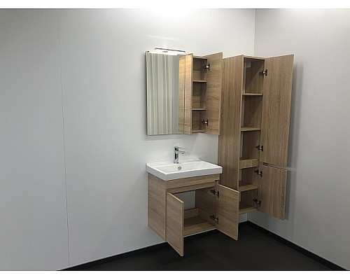 Шкаф пенал Comforty Тромсе 35 00004151266 подвесной Дуб сонома