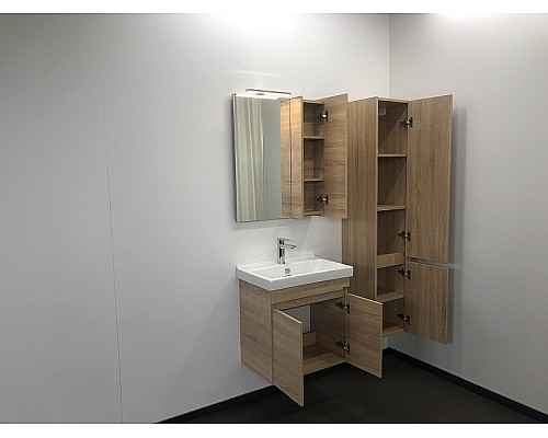 Шкаф пенал Comforty Тромсе 35 00004151266 подвесной Дуб сонома