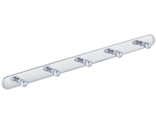 Планка с 5-ю крючками Veragio Gialetta L40, хром