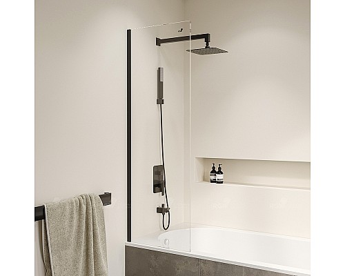 Шторка на ванну RGW Screens SC-056-8B 50х150 35110562850-14 Черный