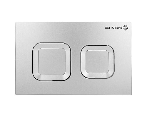 Инсталляция Pestan Sava Fix Slim SET40006472 для унитаза с клавишей смыва Хром матовый