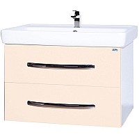 Тумба под раковину Bellezza Рокко 60 4635309670072 подвесная Бежевая Белая
