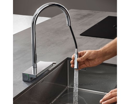 Смеситель для кухни Hansgrohe Aquno Select M81 Хром