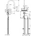 Смеситель для кухни Hansgrohe Aquno Select M81 Хром