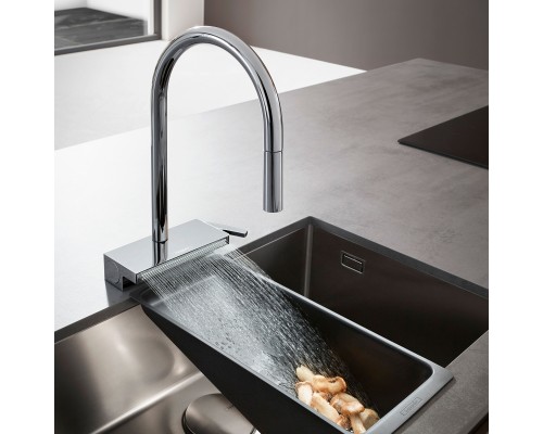 Смеситель для кухни Hansgrohe Aquno Select M81 Хром