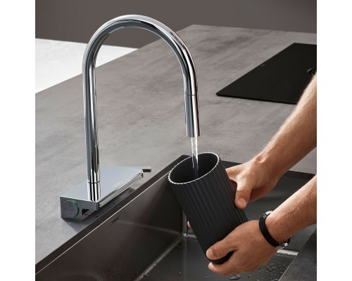 Смеситель для кухни Hansgrohe Aquno Select M81 Хром