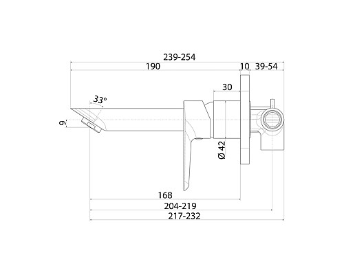 Смеситель для раковины Iddis Cloud CLOSB00i65 Белый Хром