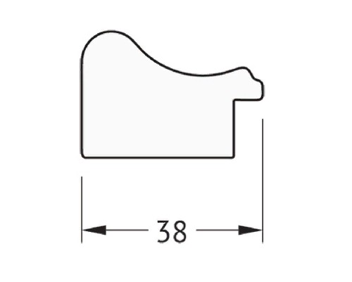 Зеркало Evoform Definite 130х70 Черненое серебро