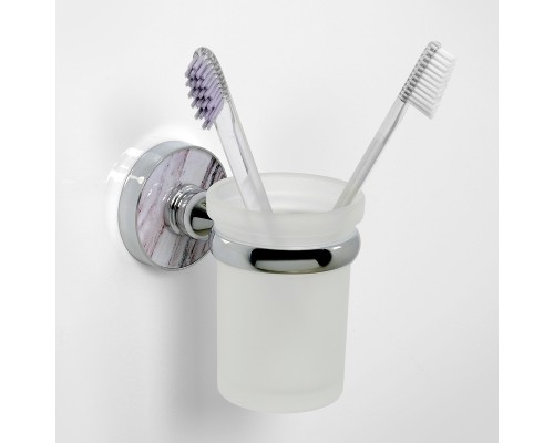 Стакан для зубных щеток WasserKRAFT Aland K-8528 Хром