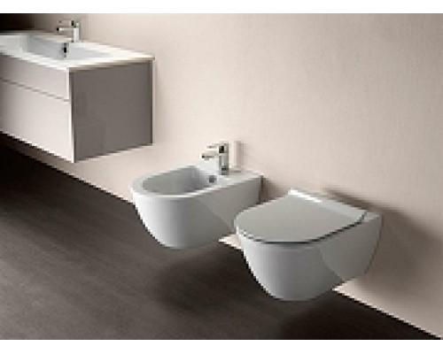 Биде GSI Pura 8865111 подвесное Белое глянцевое