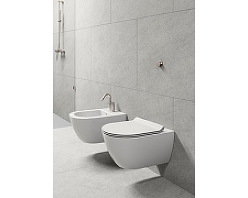 Биде GSI Pura 8865111 подвесное Белое глянцевое