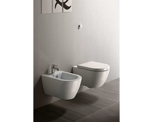 Биде GSI Pura 8865111 подвесное Белое глянцевое