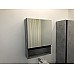 Зеркальный шкаф Comforty Эдинбург 60 00-00002043 Бетон светлый