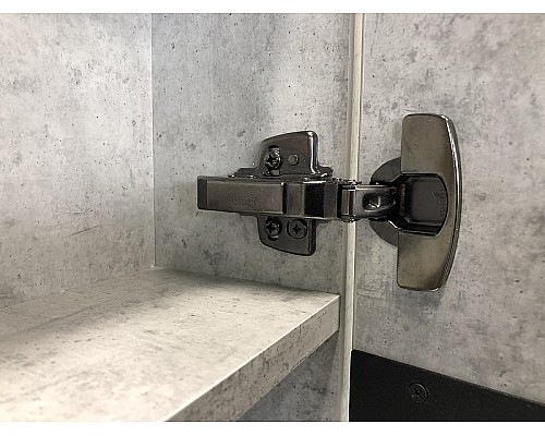 Зеркальный шкаф Comforty Эдинбург 60 00-00002043 Бетон светлый