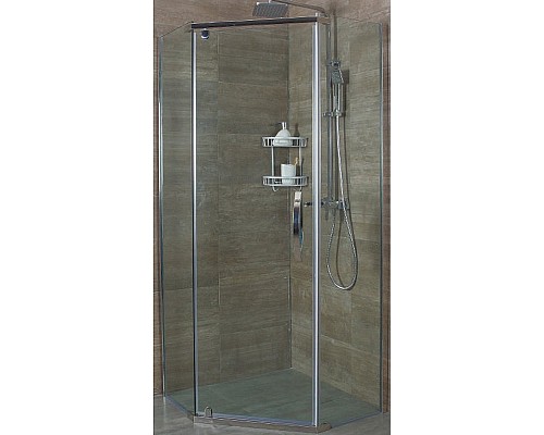 Душевой уголок Alex Baitler 90x90 AB215-90 профиль Хром стекло прозрачное