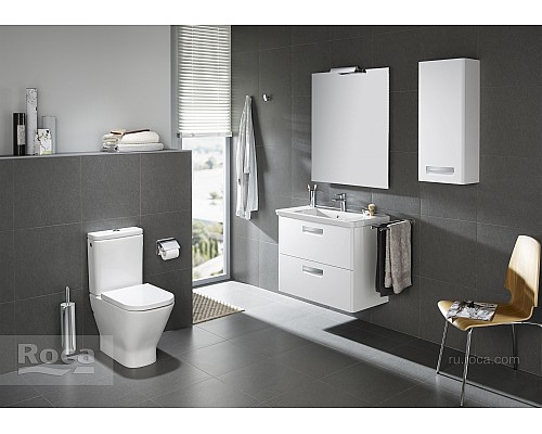 Тумба под раковину Roca The Gap 60 ZRU9302734 белая матовая