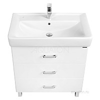 Тумба под раковину Америна 70 М белый Aquaton 1A169001AM010