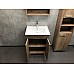 Тумба с раковиной Comforty Марио 60 00-00004155 Дуб темный