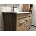 Тумба с раковиной Comforty Марио 60 00-00004155 Дуб темный
