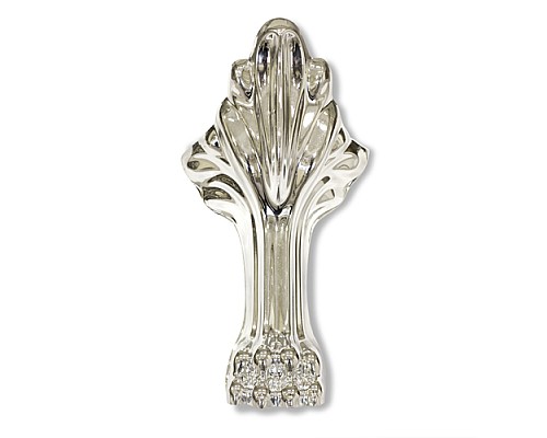 Ножки каменные к ванне Эстет МАРСЕЛЬ и ВЕНЕЦИЯ хром