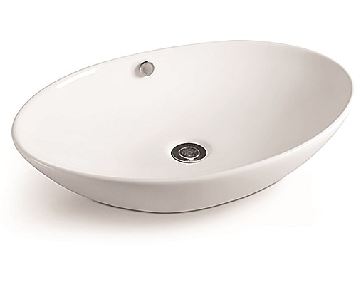 Раковина керамическая накладная SantiLine SL-1019