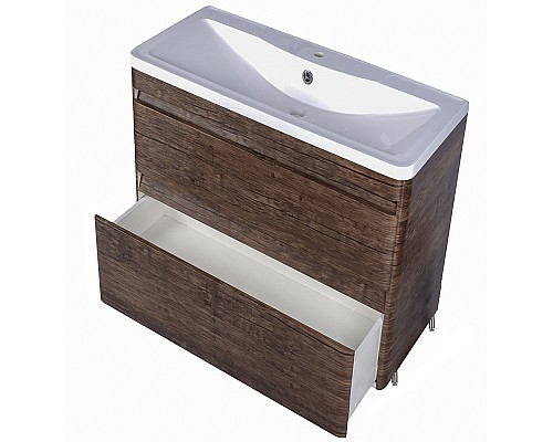 Тумба под раковину напольная Style Line Атлантика 90 СС-00002211 старое дерево