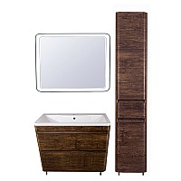 Тумба под раковину напольная Style Line Атлантика 90 СС-00002211 старое дерево