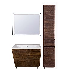 Тумба под раковину напольная Style Line Атлантика 90 СС-00002211 старое дерево