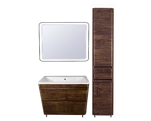 Тумба под раковину напольная Style Line Атлантика 90 СС-00002211 старое дерево