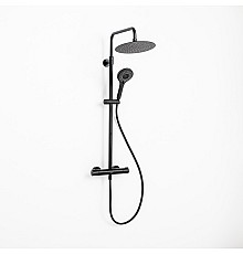 Душевая система Clever UpUrban 61003 с термостатом матовый черный