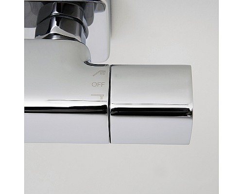 Смеситель для ванны WasserKRAFT Naab 8611 Thermo с термостатом Хром